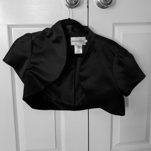 Black Dressy Short Cover Up